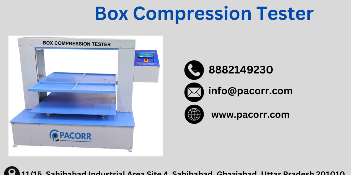 Pacorr's High-Performance Box Compression Tester: Enhancing Quality Control in Packaging and Logistics